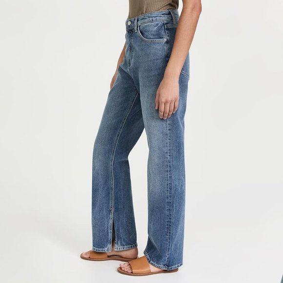 DL1961 Emilie Straight Relaxed Fit Jeans - Picture 1 of 14
